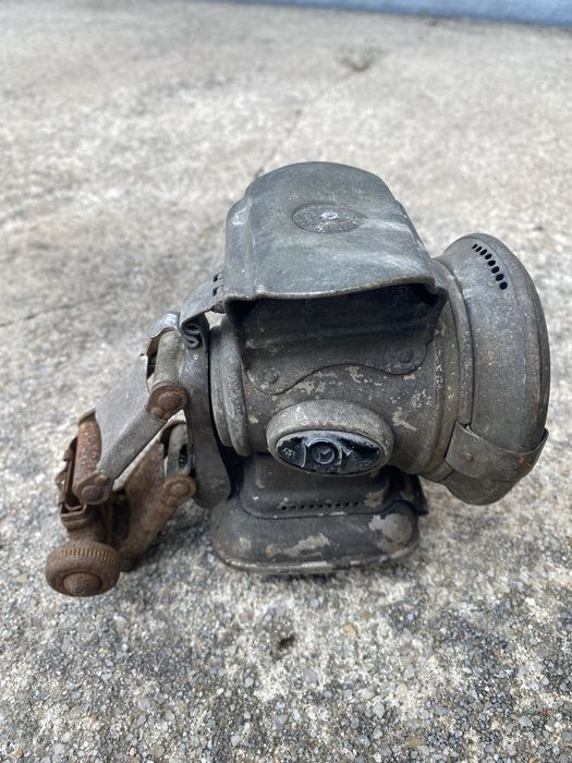 Farol ingles para bicicleta antiga