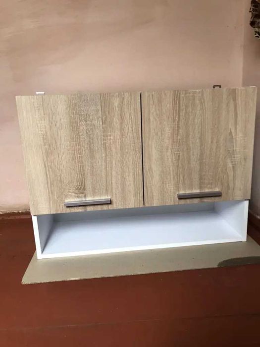 Шафа навісна 80, 60, 40. 30см Шафка з відкритою полицею у ванну