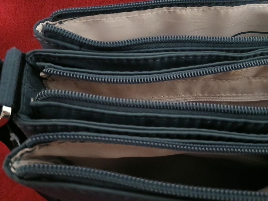 Samsonite mala/bolsa azul marinho