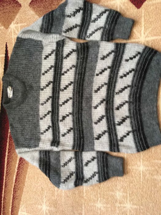 свитер мужской мохер крупной вязки новый