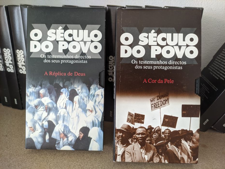 Colecção VHS O Século do Povo com oferta de leitor de VHS