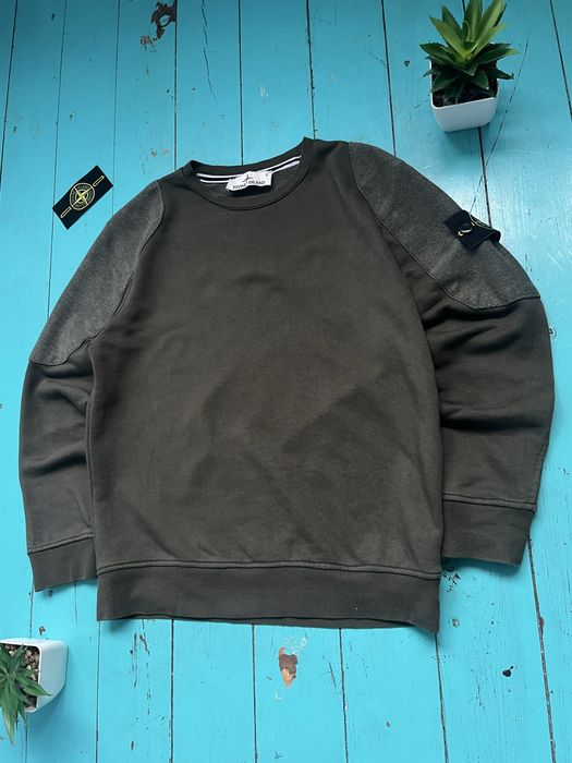 Свитшот Stone Island, размер XS-S, кофта Stone Island, офта стон, патч