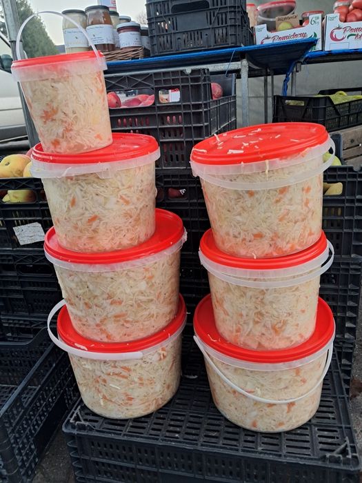 Kapusta  kiszona własny  produkt