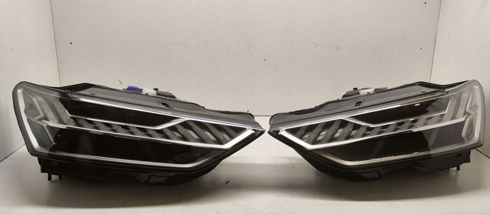 audi a7 c8 matrix led komplet lamp przednich 4k8941035f, 4k8941036f