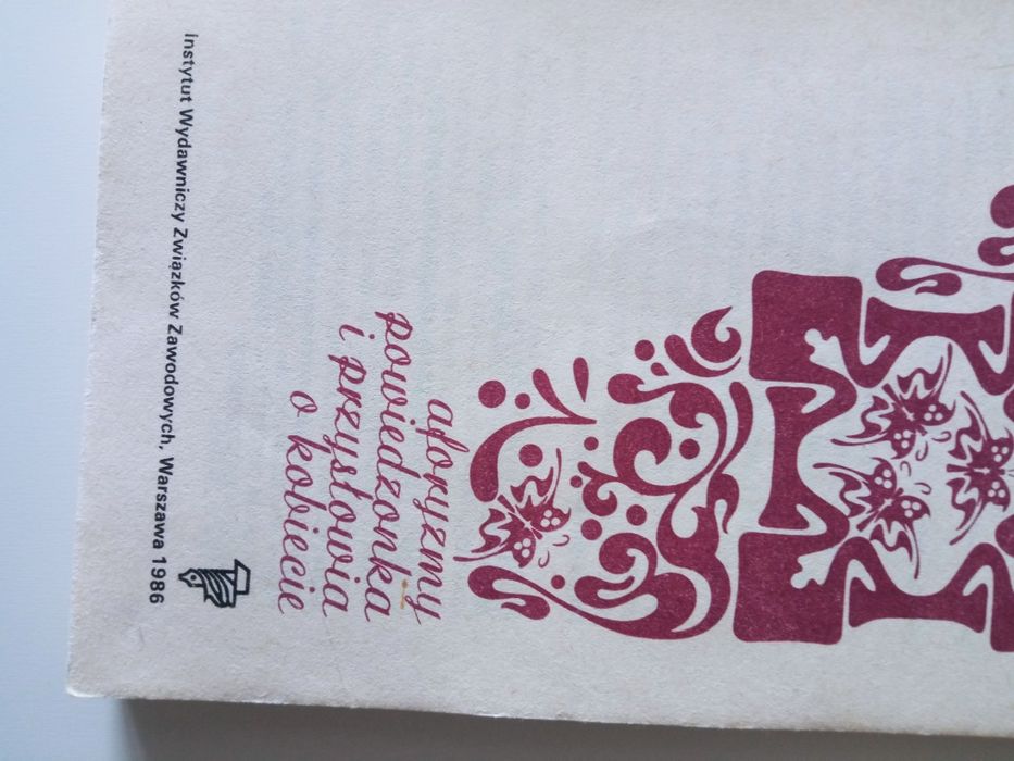 Ta jedyna 1986 praca zbiorowa