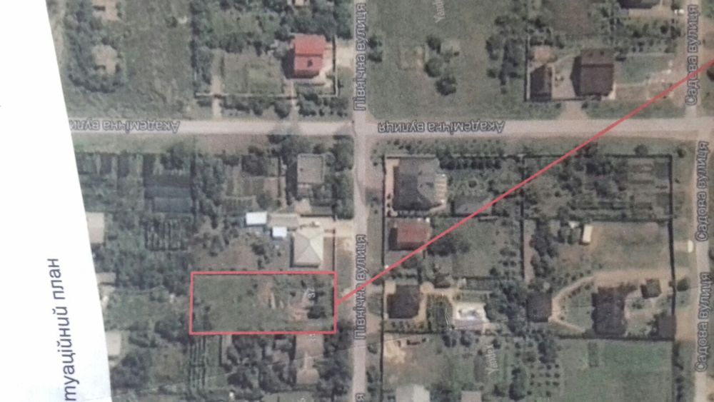 Продам ділянку на Сонячном