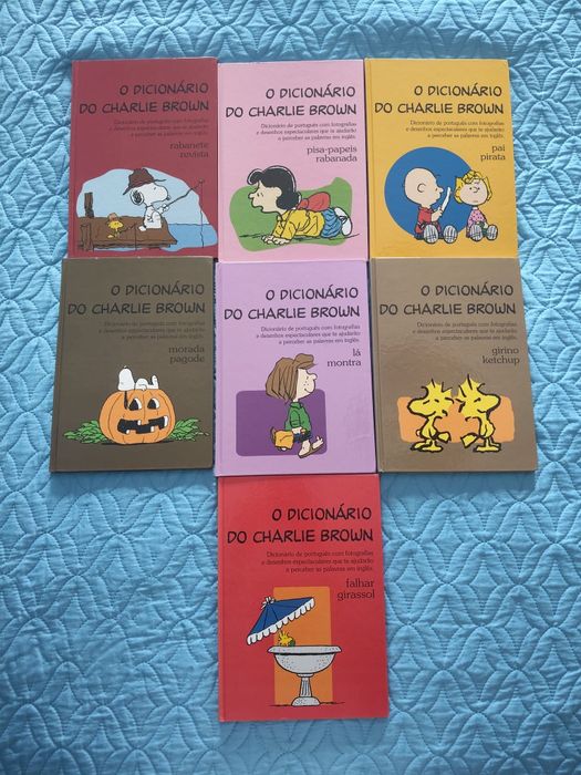 Livros "O Dicionário do Charlie Brown" (Volumes Avulsos)