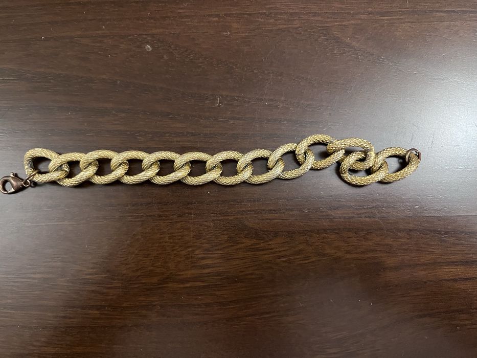 Pulseira dourada Parfois