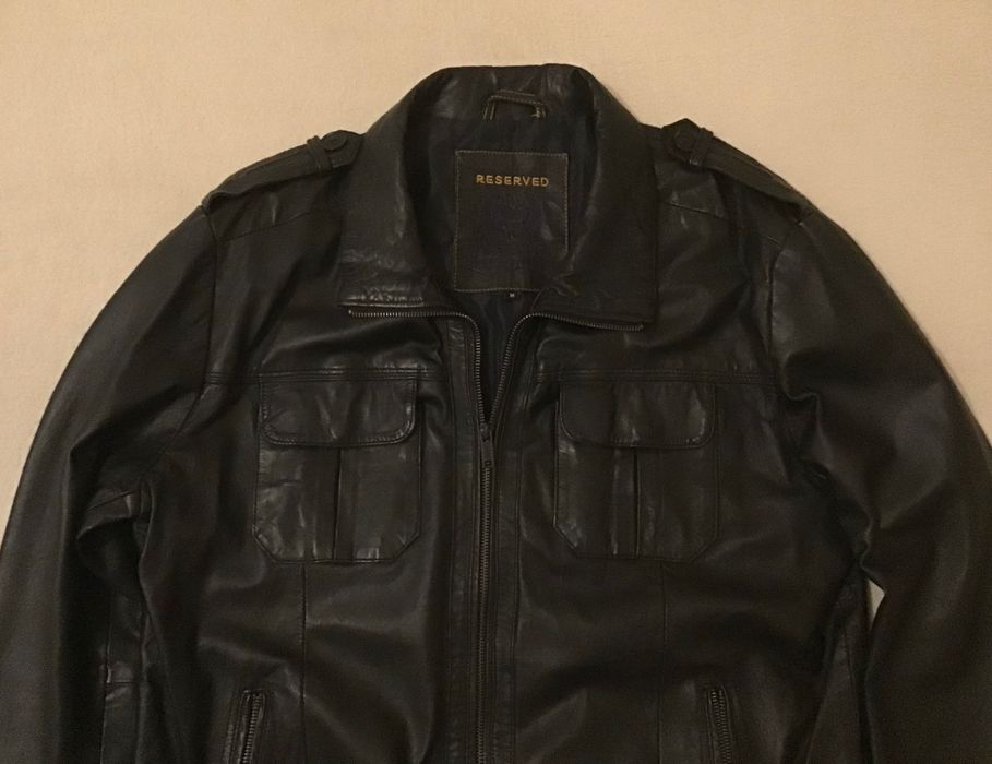 Casaco em pele genuína Reserved