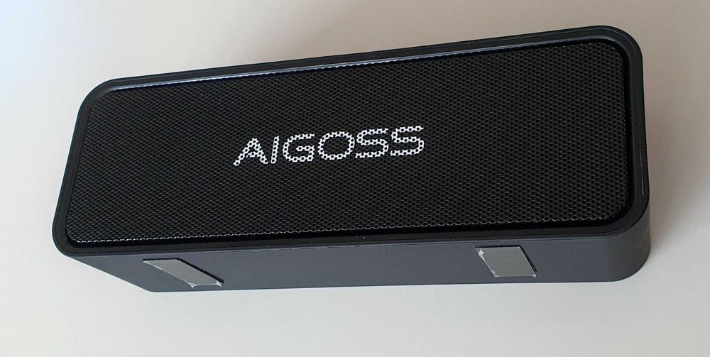 AIGOSS głośnik przenośny bluetooth czarny