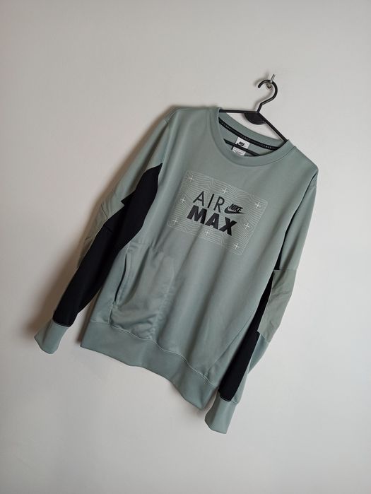 Bluza Nike Air Max kolor szałwia rozmiar S modna męska