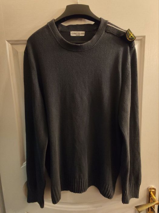 Кофта (свитер, джемпер) Stone Island. Оригинал! Винтаж! Made In Italy!