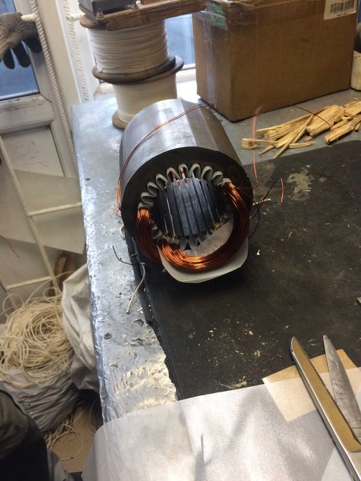Перемотка-ремонт електродвигателей насосов 220V,380V