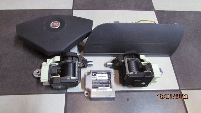 fiat strada fiat albea poduszki pasy sensor
