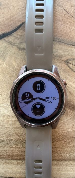 Zegarek Garmin Fēnix 7S Sapphire Solar titanium