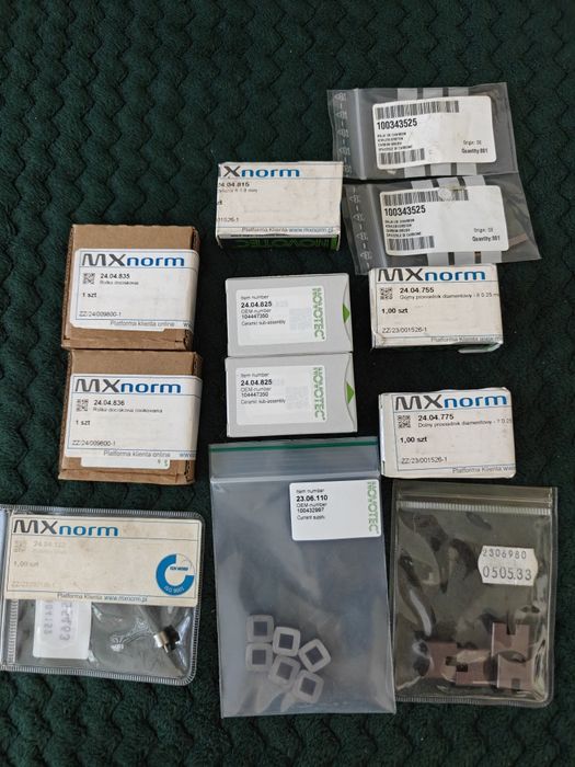 Częsci zamienne do elektrodrążarki drutowej charmilles