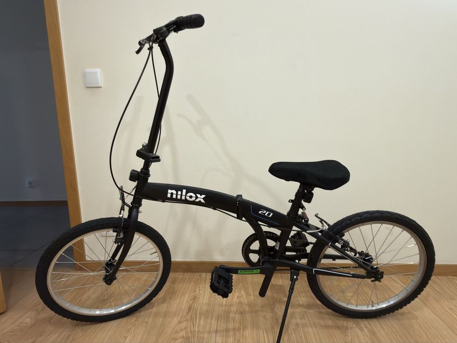 Bicicleta dobrável Nilox como NOVA