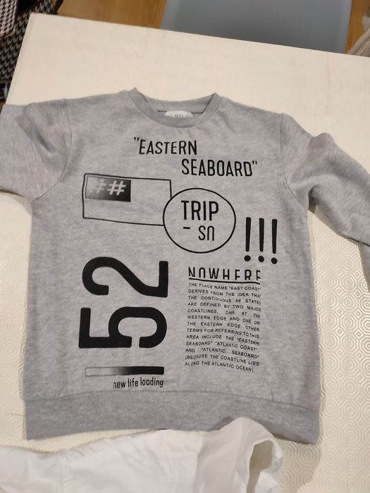 Sweatshirt e camisas menino - 5/6 anos