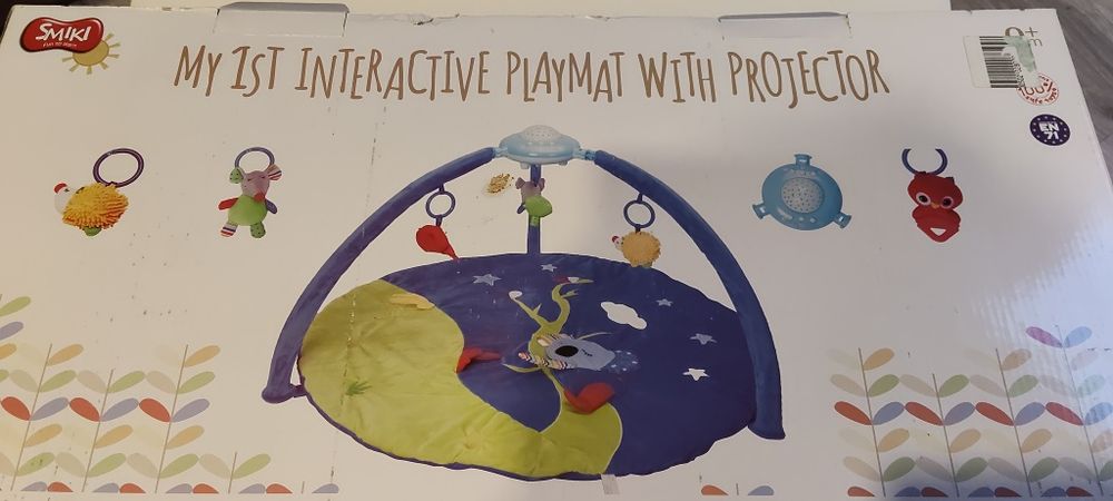 Smiki mata edukacyjna z projektorem