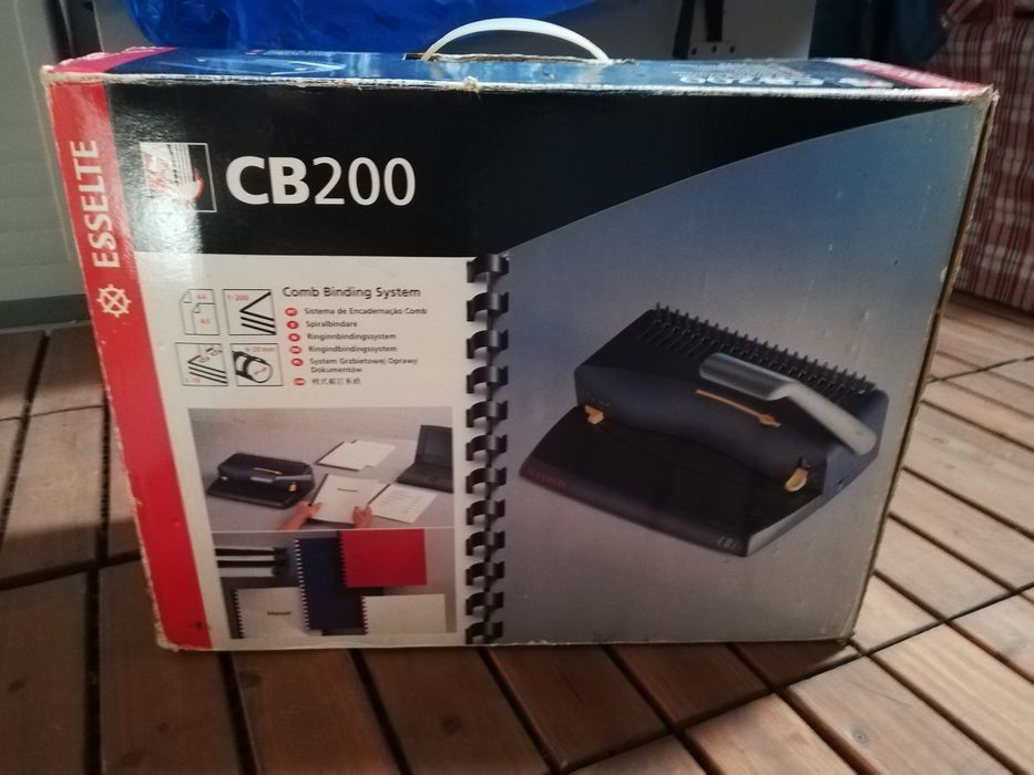Maquina para encadernar impecavel
