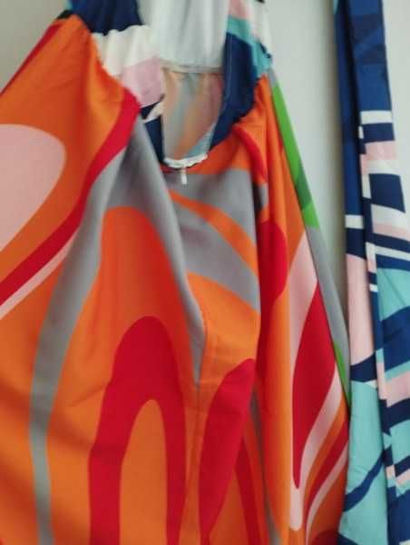 Sandbella-  nowa  długa letnia sukienka rozm.L