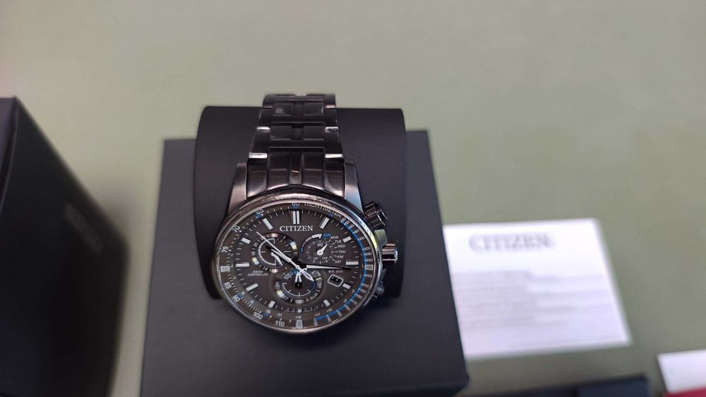 Męski zegarek Citizen CB5887-55H - 43mm, Radio Controller, Solar