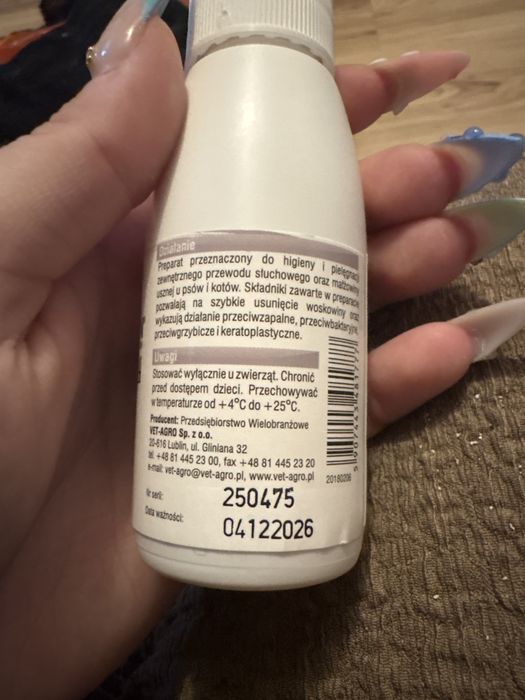 Dermatisan plyn do czyszczenia uszu