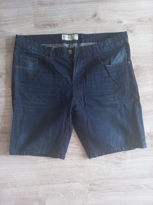 Krótkie spodnie spodenki szorty jeansowe rozm 52 2pak