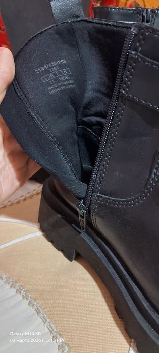 Ботинки Zara на девочку