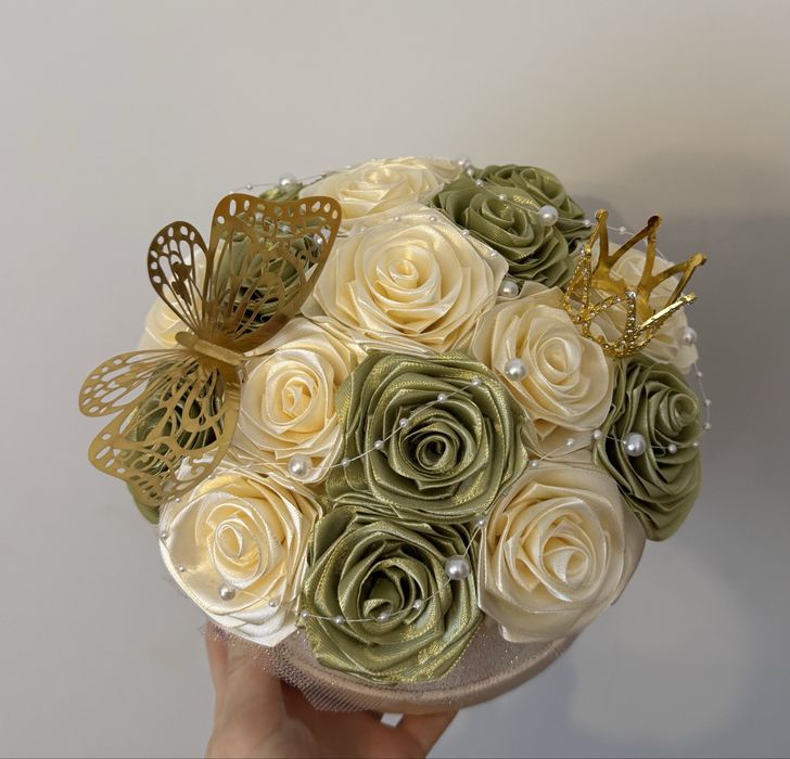 Wieczne róże flowerbox