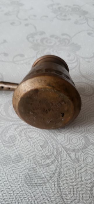 Miedziany tygielek Stary zabytkowy