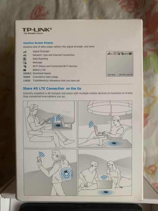 Мобильный Wi-Fi роутер TP-Link