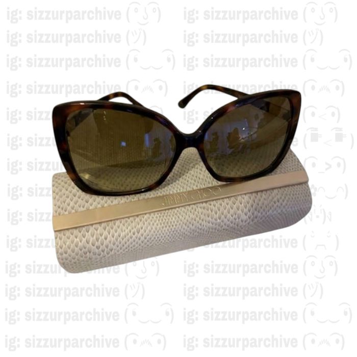 Jimmy Choo “Baguette Crystal” Sunglasses