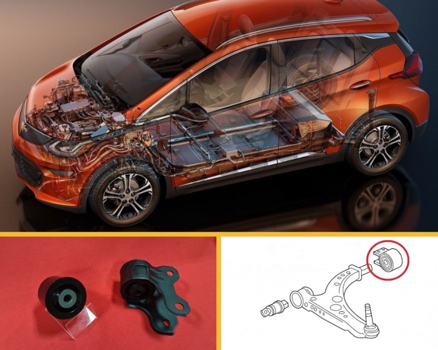 Сайлентблоки Chevrolet Bolt EV (2016 -) с ГАРАНТИЕЙ