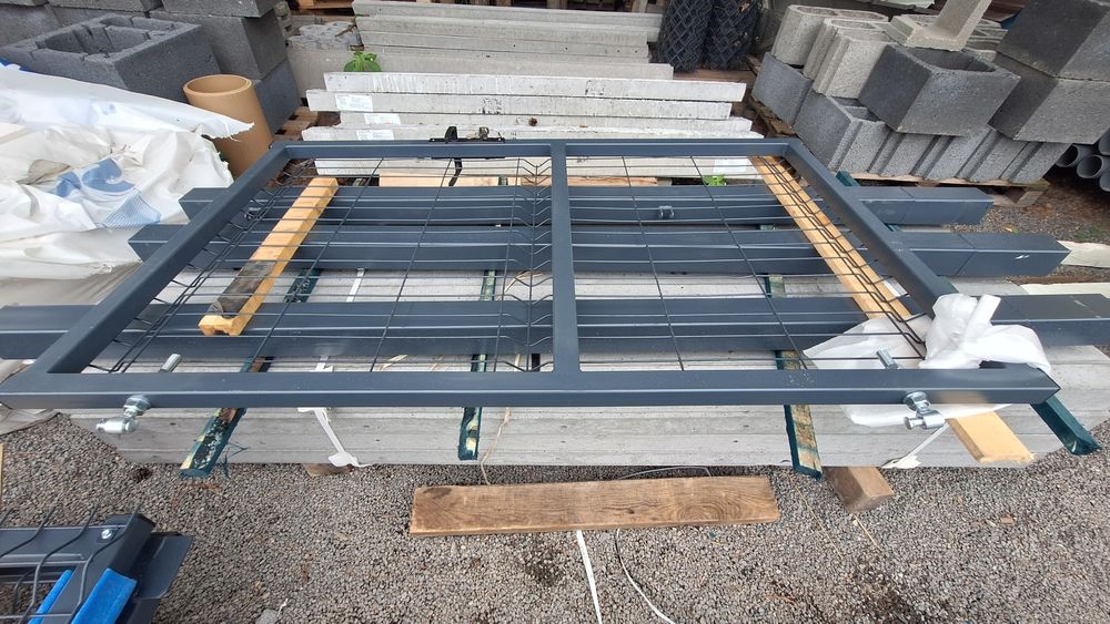 Brama panelowa 5mb + furtka kompletna