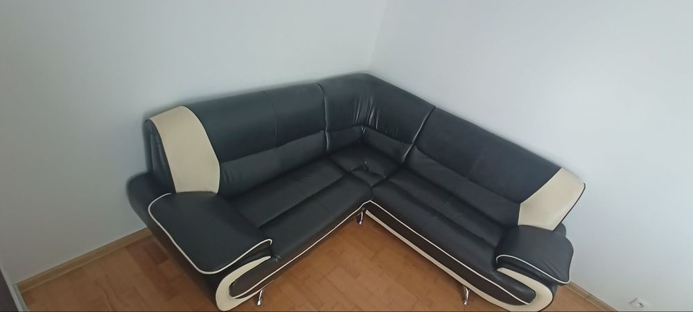 Sofa narożna skórzana
