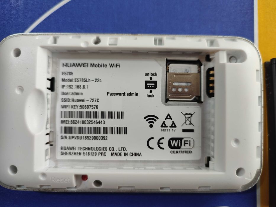 Huawei E5785Lh-22c 4G+ 300mbps Hotspot Router 3000mAh