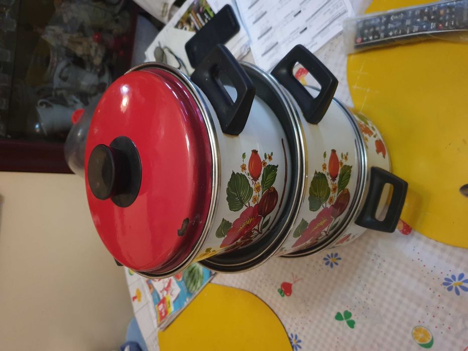 Conjunto de 3 panelas