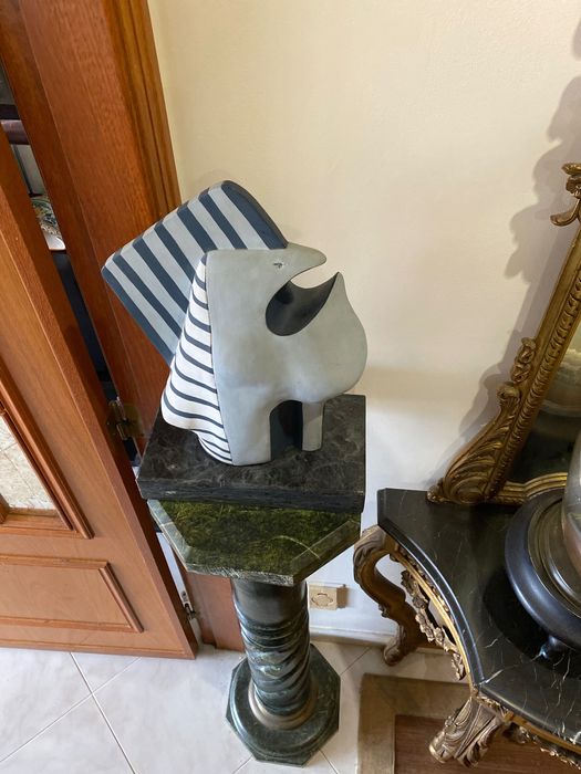 Escultura Teresa Vasconcelos 42 cm Assinada 1986 Arte Moderna