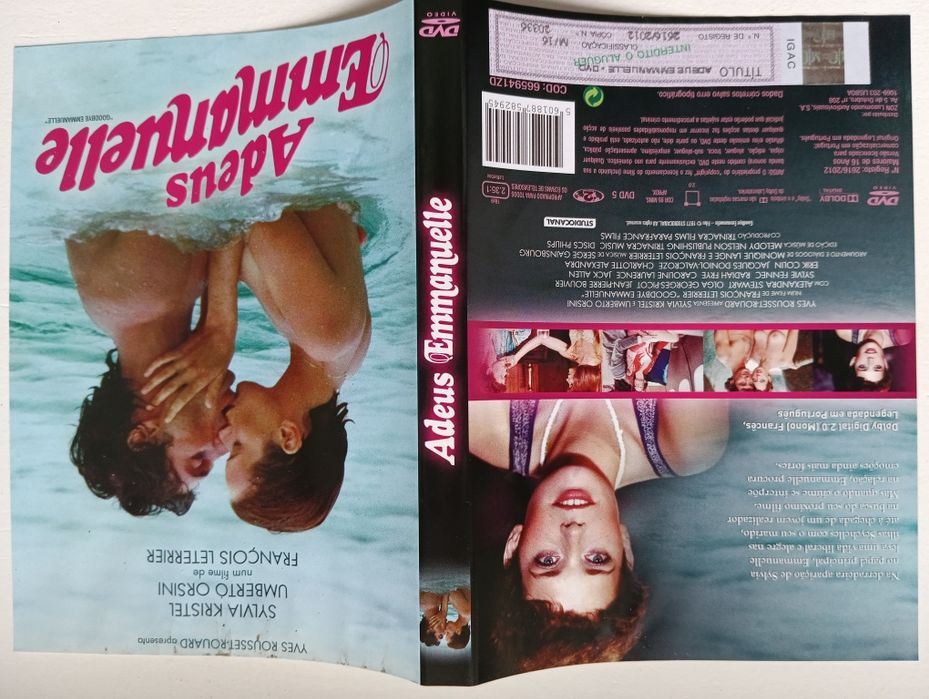 DVD adeus Emmanuelle
