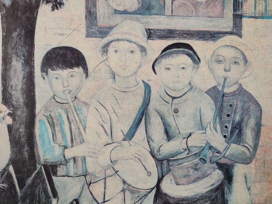 Obraz Tadeusz Makowski kapela dziecięca godula