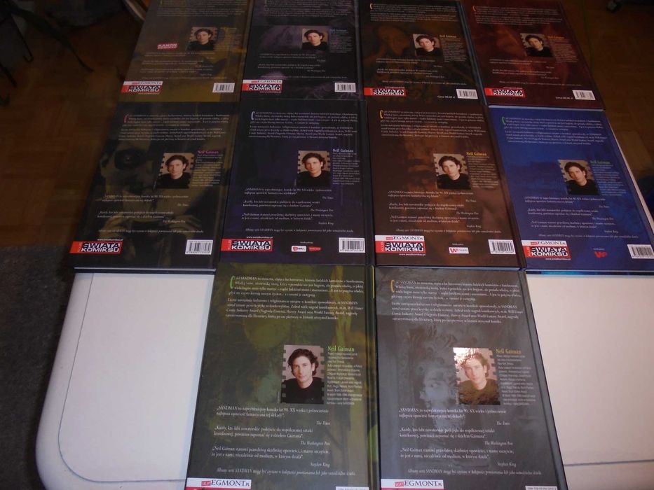 Sandman 1-10. Komplet.  Stan idealny. Jak nowe!