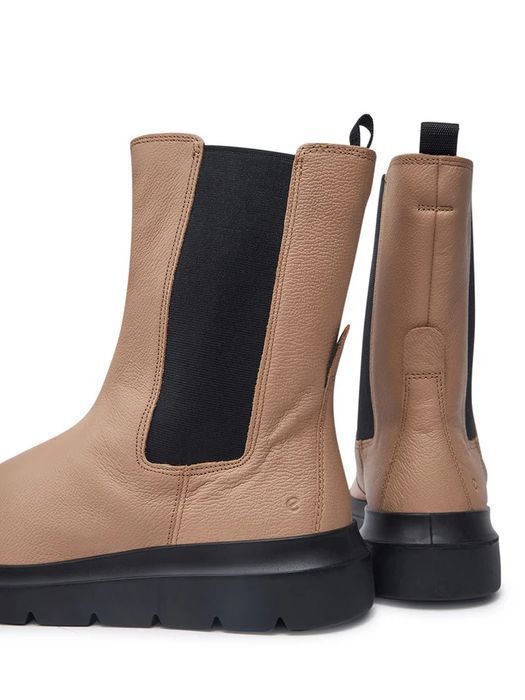 damskie skórzane sztyblety Chelsea ECCO Nouvelle, botki wysokie EU 42