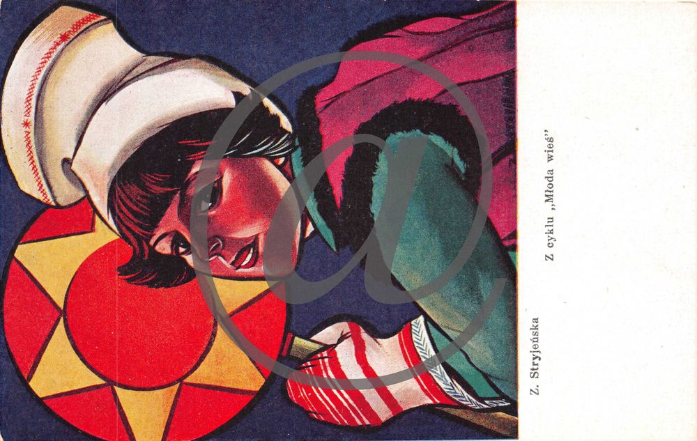 Zofia Stryjeńska pocztówki ok 600szt R145