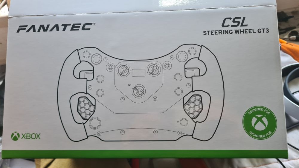 Volante gt3 fanatec qr2 pc xbox ps