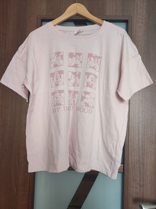 T-shirt damski z nadrukiem Mickey Mouse L XL