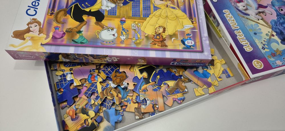 Puzzle dla dzieci 100–160 el. | Spider-Man | My Little Pony | Disney | ZESTAW