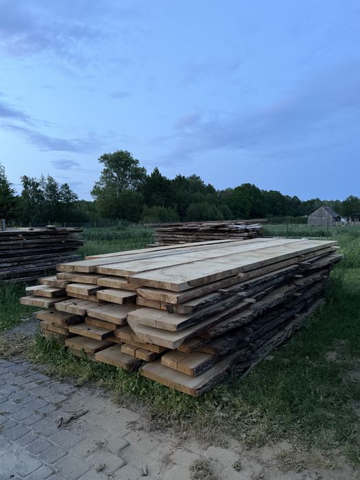 Deski dębowe 2,5 i 5cm grubości