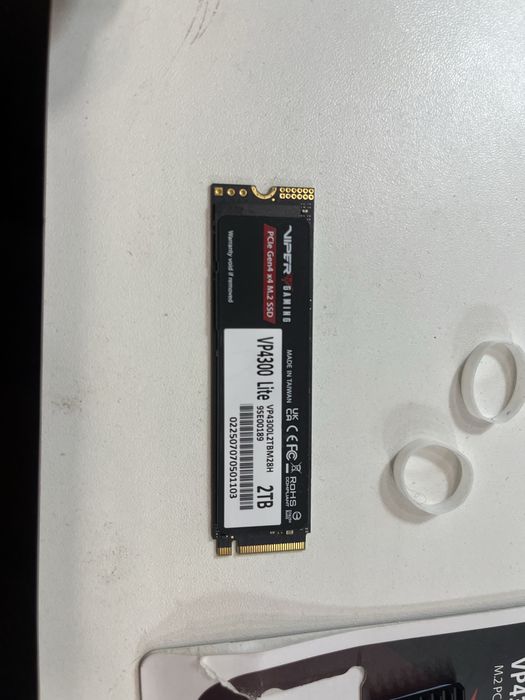 Память для пс5 Накопитель SSD 2TB Patriot VP4300 Lite M.2 2280 PCIe 4.0 x4 (VP4300L2TBM28H)