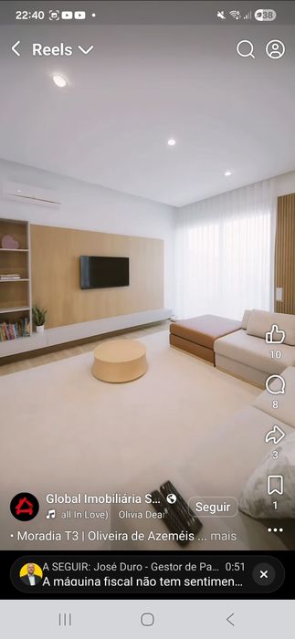 Sofá modular usado